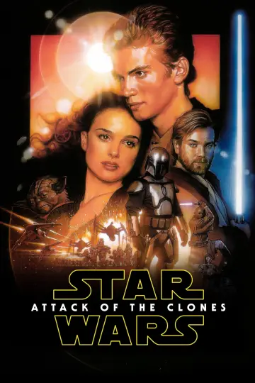 Plakat do filmu "Gwiezdne wojny: Część II - Atak klonów" #279723