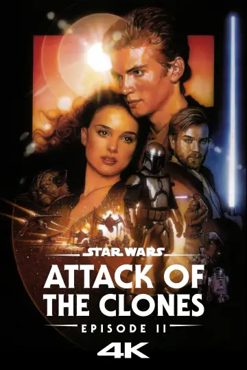 Plakat do filmu "Gwiezdne wojny: Część II - Atak klonów" #279729