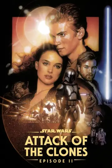 Plakat do filmu "Gwiezdne wojny: Część II - Atak klonów" #279732