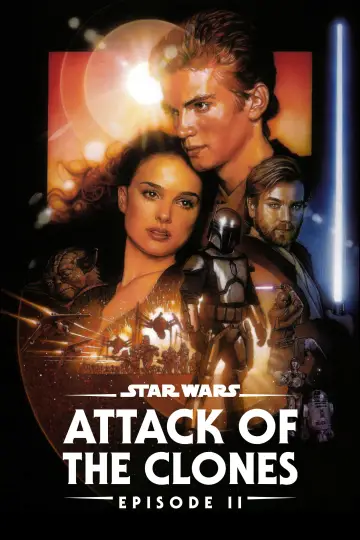 Plakat do filmu "Gwiezdne wojny: Część II - Atak klonów" #279742