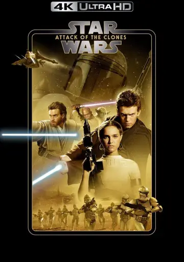 Plakat do filmu "Gwiezdne wojny: Część II - Atak klonów" #279743