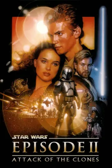 Plakat do filmu "Gwiezdne wojny: Część II - Atak klonów" #279745