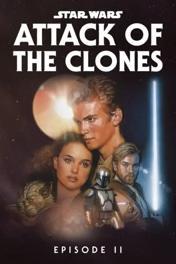 Plakat do filmu "Gwiezdne wojny: Część II - Atak klonów" #279746