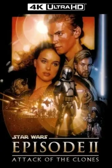 Plakat do filmu "Gwiezdne wojny: Część II - Atak klonów" #279747