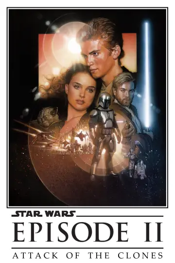 Plakat do filmu "Gwiezdne wojny: Część II - Atak klonów" #279748