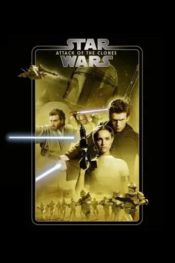 Plakat do filmu "Gwiezdne wojny: Część II - Atak klonów" #279753