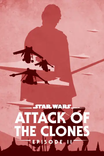 Plakat do filmu "Gwiezdne wojny: Część II - Atak klonów" #279758