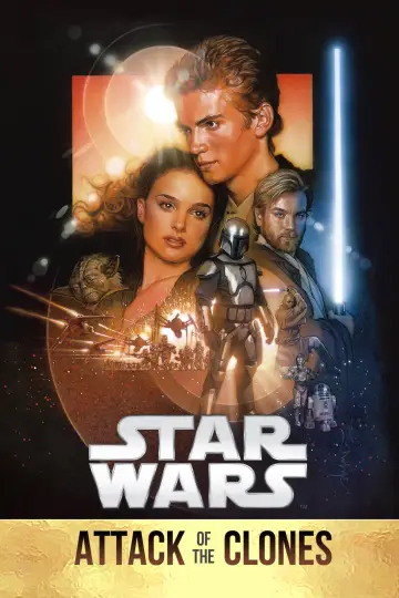 Plakat do filmu "Gwiezdne wojny: Część II - Atak klonów" #279760