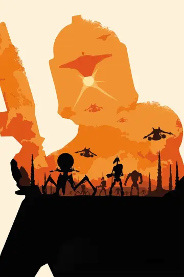 Plakat do filmu "Gwiezdne wojny: Część II - Atak klonów" #279767