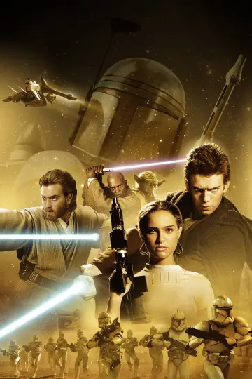 Plakat do filmu "Gwiezdne wojny: Część II - Atak klonów" #279769