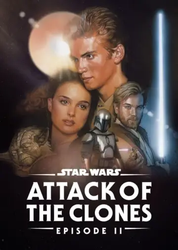 Plakat do filmu "Gwiezdne wojny: Część II - Atak klonów" #279774