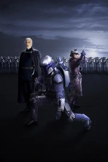Plakat do filmu "Gwiezdne wojny: Część II - Atak klonów" #279794