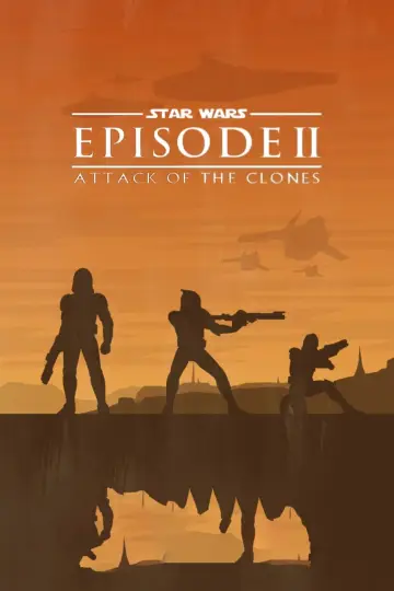 Plakat do filmu "Gwiezdne wojny: Część II - Atak klonów" #279795
