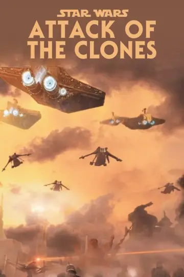 Plakat do filmu "Gwiezdne wojny: Część II - Atak klonów" #279799