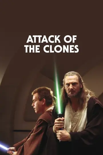 Plakat do filmu "Gwiezdne wojny: Część II - Atak klonów" #279814