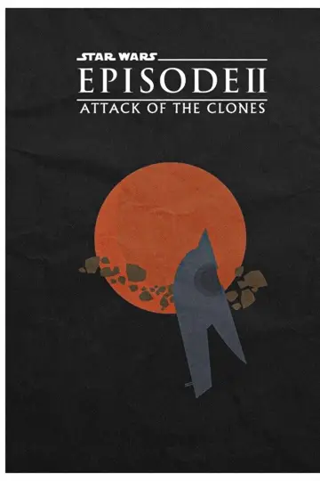 Plakat do filmu "Gwiezdne wojny: Część II - Atak klonów" #370523