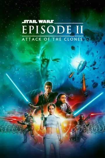 Plakat do filmu "Gwiezdne wojny: Część II - Atak klonów" #617087