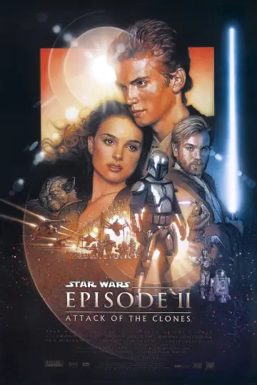 Plakat do filmu "Gwiezdne wojny: Część II - Atak klonów" #617089