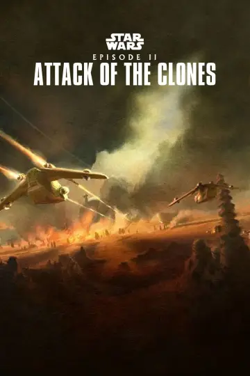 Plakat do filmu "Gwiezdne wojny: Część II - Atak klonów" #617103