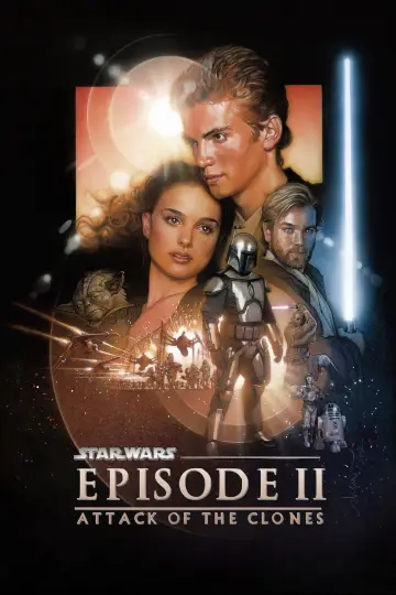 Plakat do filmu "Gwiezdne wojny: Część II - Atak klonów" #617107