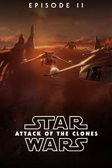 Plakat do filmu "Gwiezdne wojny: Część II - Atak klonów" #617125