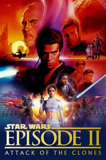 Plakat do filmu "Gwiezdne wojny: Część II - Atak klonów" #617127