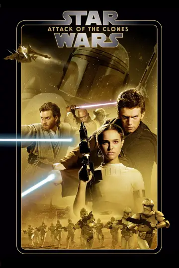 Plakat do filmu "Gwiezdne wojny: Część II - Atak klonów" #617131