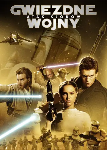 Plakat do filmu "Gwiezdne wojny: Część II - Atak klonów" #617162