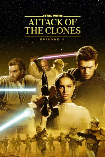 Plakat do filmu "Gwiezdne wojny: Część II - Atak klonów" #782568
