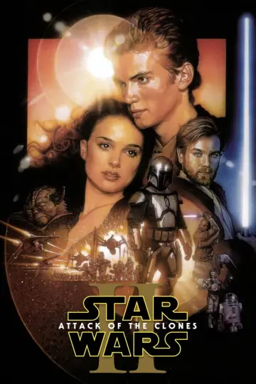 Plakat do filmu "Gwiezdne wojny: Część II - Atak klonów" #835668