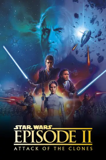 Plakat do filmu "Gwiezdne wojny: Część II - Atak klonów" #835676