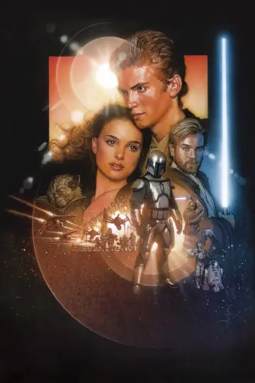 Plakat do filmu "Gwiezdne wojny: Część II - Atak klonów" #835681