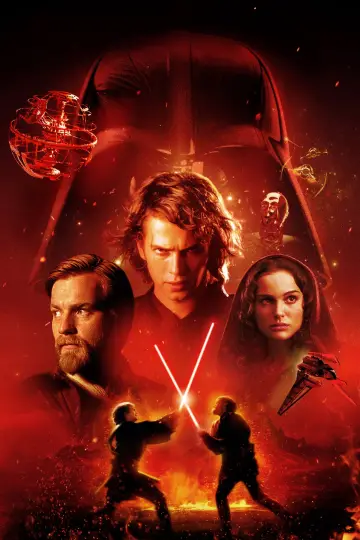 Plakat do filmu "Gwiezdne wojny: Część III - Zemsta Sithów" #217478