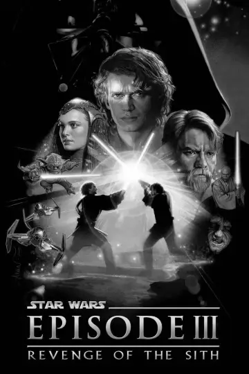 Plakat do filmu "Gwiezdne wojny: Część III - Zemsta Sithów" #217497