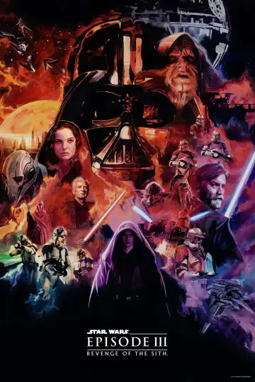 Plakat do filmu "Gwiezdne wojny: Część III - Zemsta Sithów" #472609