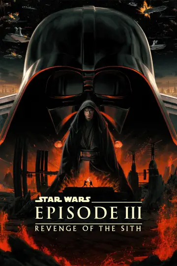 Plakat do filmu "Gwiezdne wojny: Część III - Zemsta Sithów" #608308