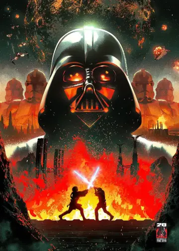 Plakat do filmu "Gwiezdne wojny: Część III - Zemsta Sithów" #608312