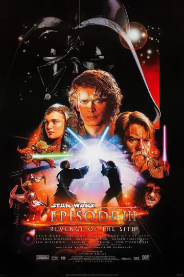 Plakat do filmu "Gwiezdne wojny: Część III - Zemsta Sithów" #608329