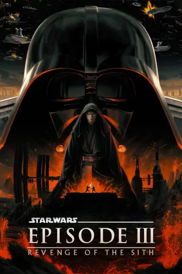 Plakat do filmu "Gwiezdne wojny: Część III - Zemsta Sithów" #608334