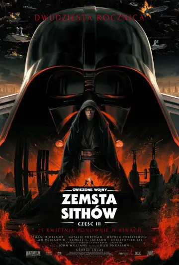 Plakat do filmu "Gwiezdne wojny: Część III - Zemsta Sithów" #608336