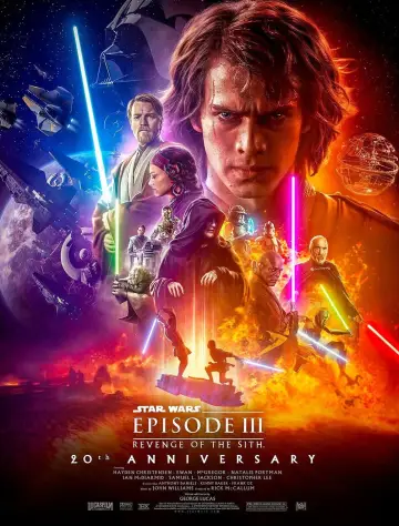 Plakat do filmu "Gwiezdne wojny: Część III - Zemsta Sithów" #608347
