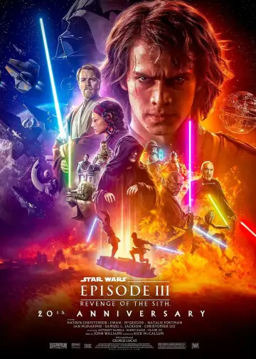 Plakat do filmu "Gwiezdne wojny: Część III - Zemsta Sithów" #608352