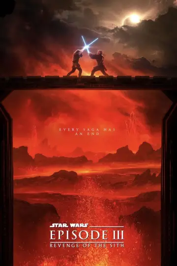 Plakat do filmu "Gwiezdne wojny: Część III - Zemsta Sithów" #608353