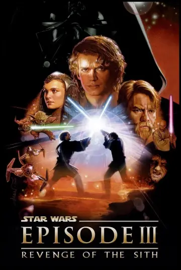 Plakat do filmu "Gwiezdne wojny: Część III - Zemsta Sithów" #608355