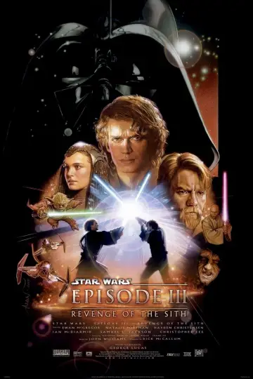 Plakat do filmu "Gwiezdne wojny: Część III - Zemsta Sithów" #608356