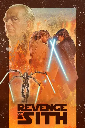Plakat do filmu "Gwiezdne wojny: Część III - Zemsta Sithów" #608357