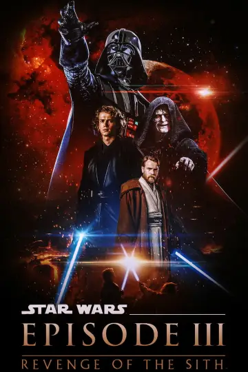 Plakat do filmu "Gwiezdne wojny: Część III - Zemsta Sithów" #608375