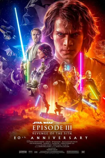 Plakat do filmu "Gwiezdne wojny: Część III - Zemsta Sithów" #608399