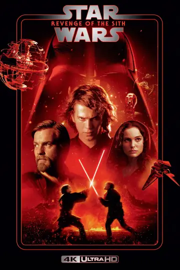 Plakat do filmu "Gwiezdne wojny: Część III - Zemsta Sithów" #608406