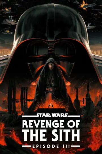 Plakat do filmu "Gwiezdne wojny: Część III - Zemsta Sithów" #608411